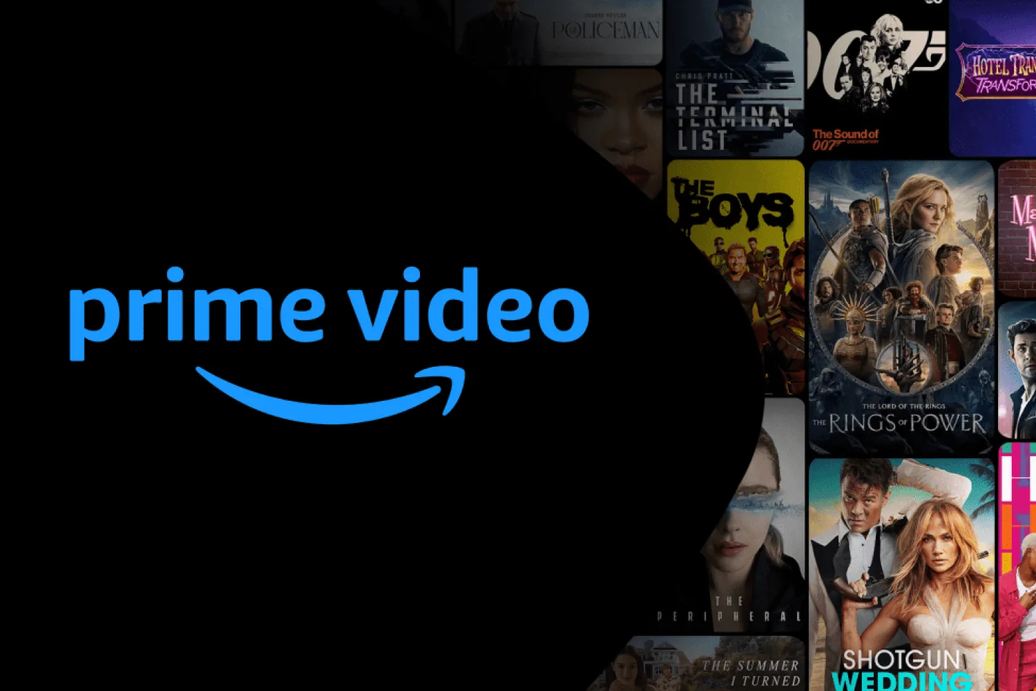 Amazon Prime Video hero banner