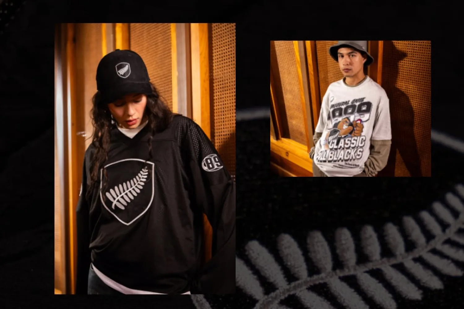 All Blacks Shop hero banner