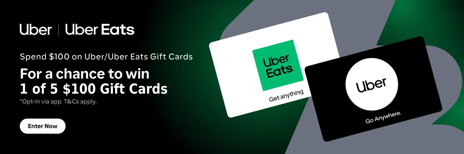 Uber/Uber Eats Challenge (7-31 Aug)