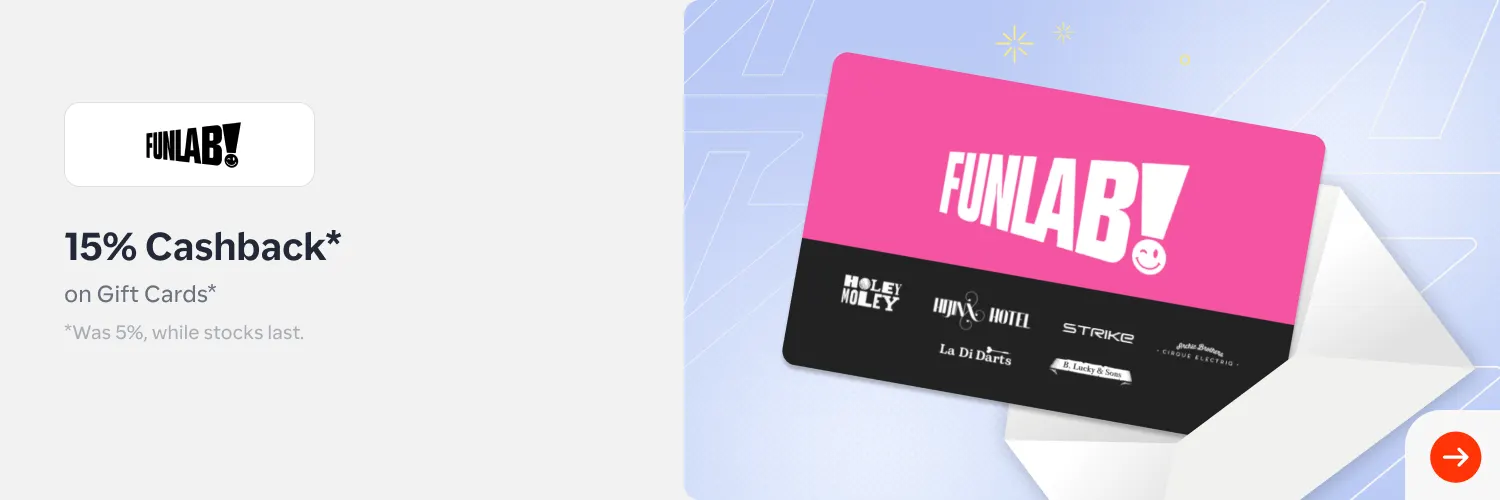 Funlab Promo 15% (3-17 June)