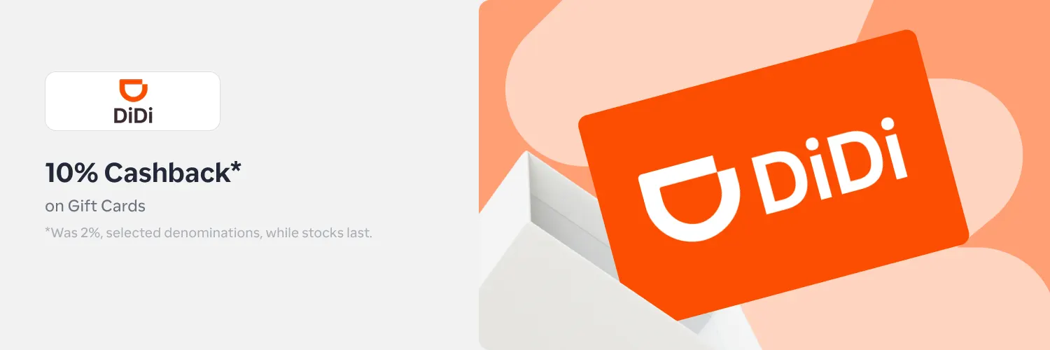 DiDi 10% (14-20 March)