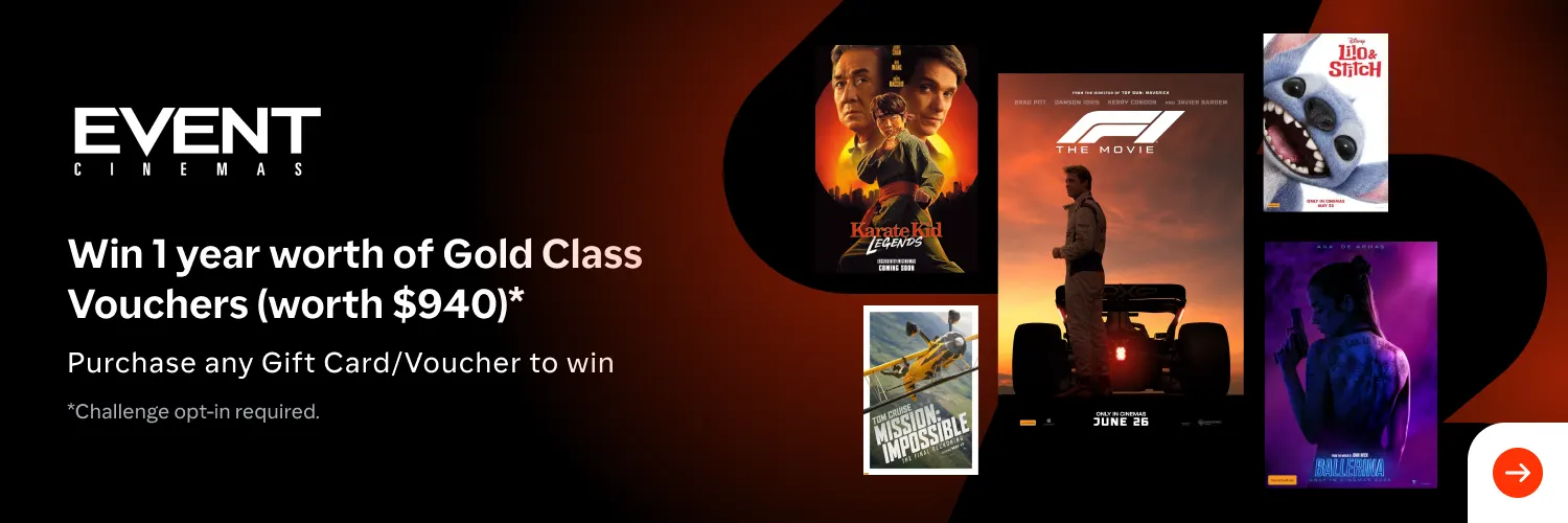 Event Cinemas Challenge (1-30 June)