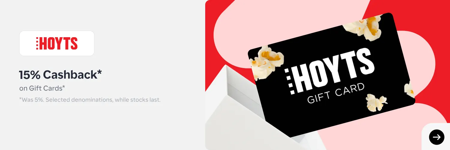 HOYTS 15% Gift Cards (18 Oct)