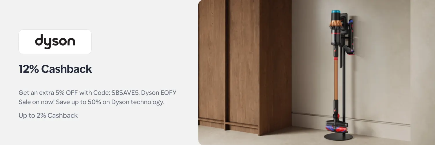 Dyson + more Best of the Day deals at ShopBack