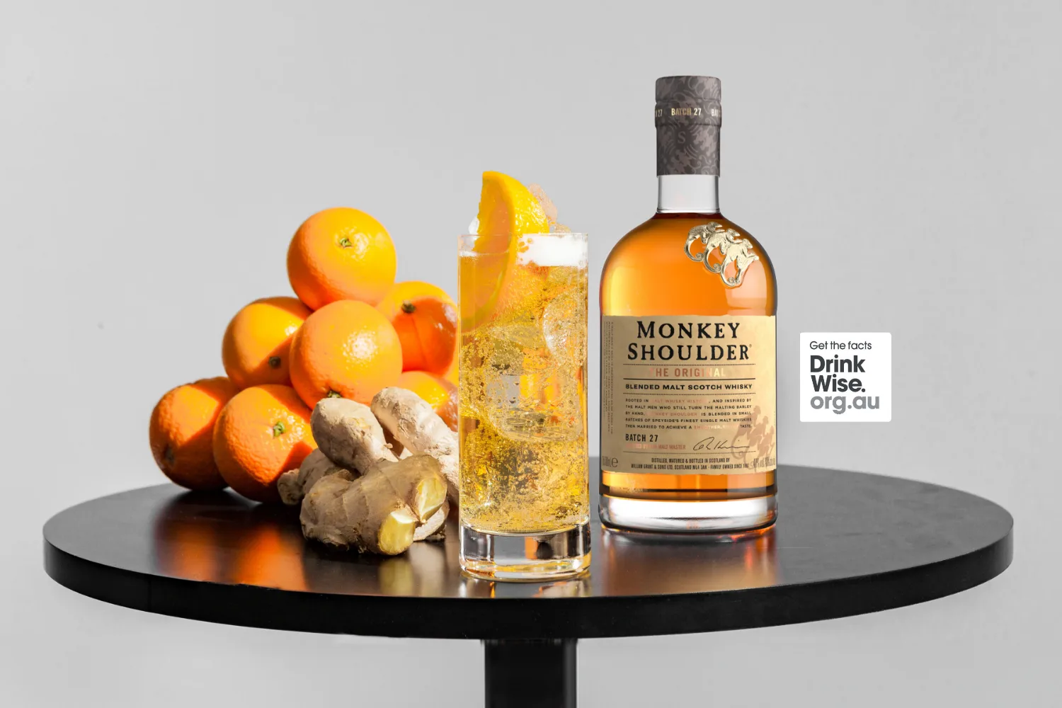 Monkey Shoulder hero banner