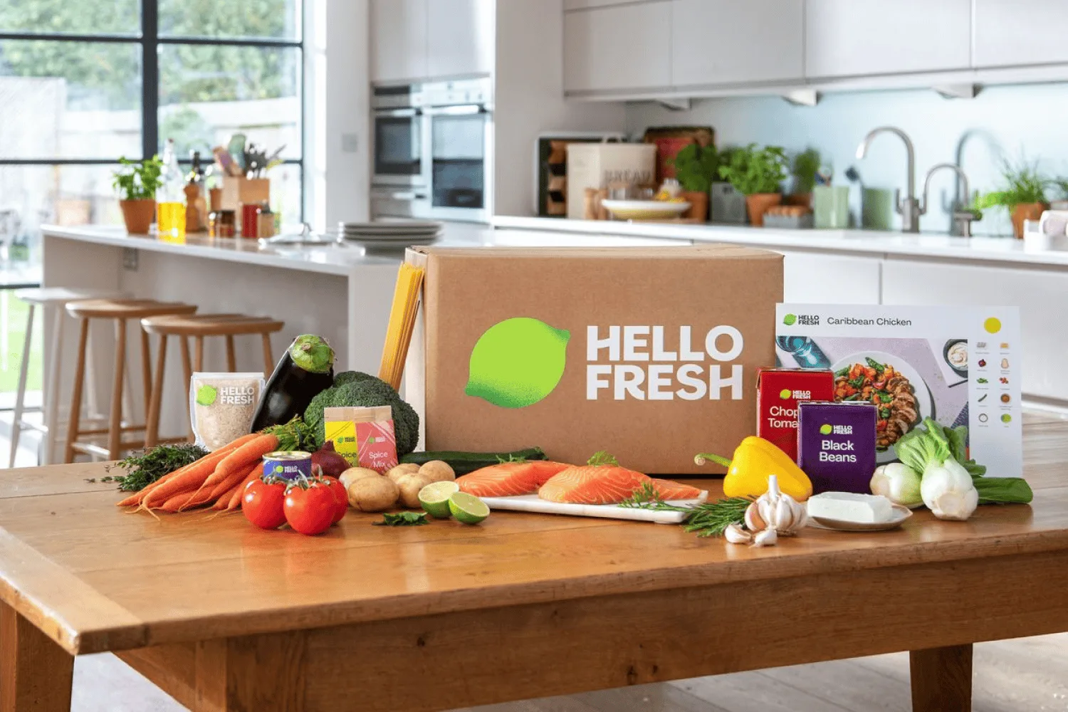 HelloFresh hero banner