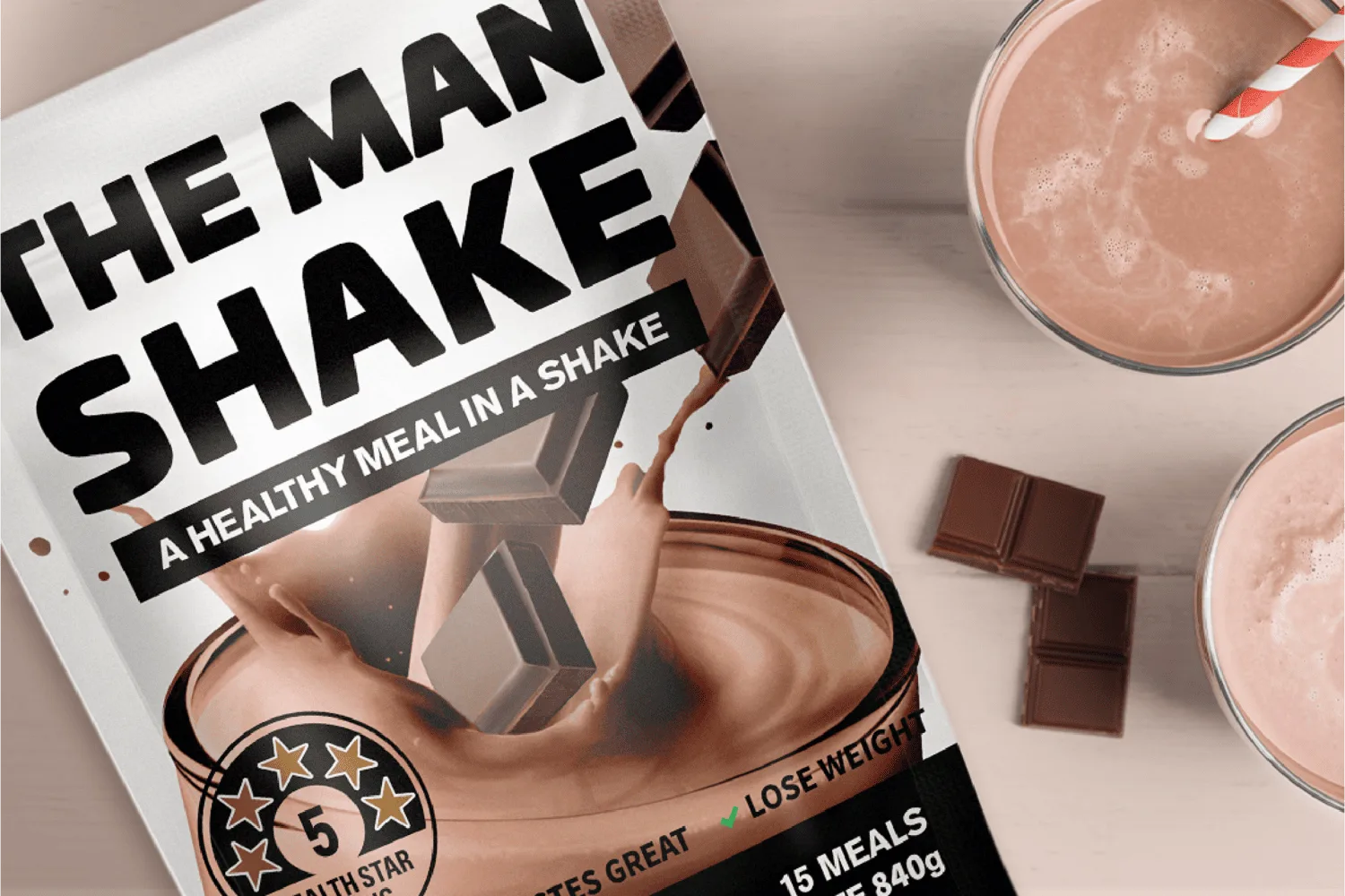 The Man Shake hero banner