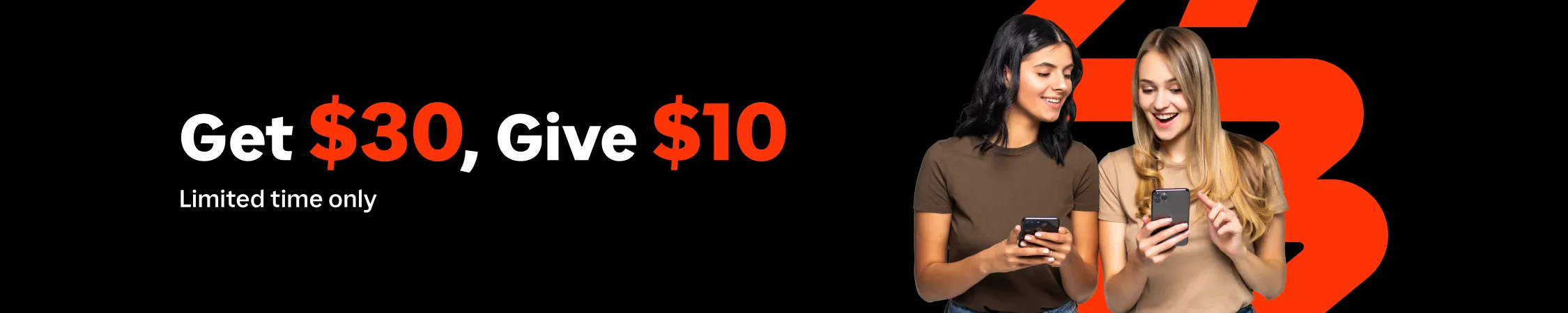 Get $10 Give $10