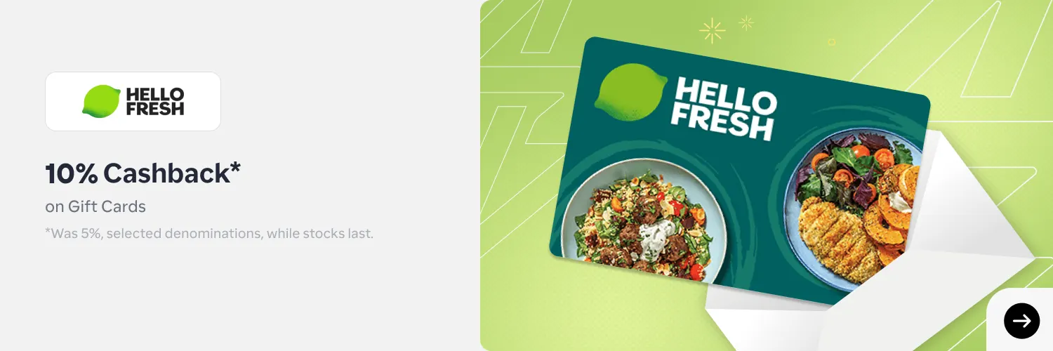 HelloFresh Promo 10% (6-13 Dec)