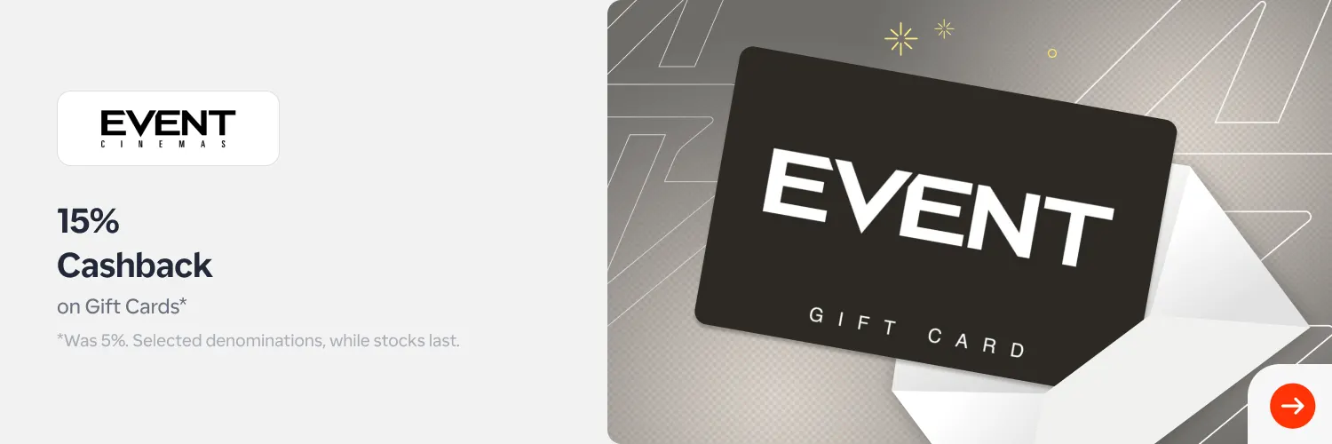 Event Cinemas 15% Promo (9-15 May)
