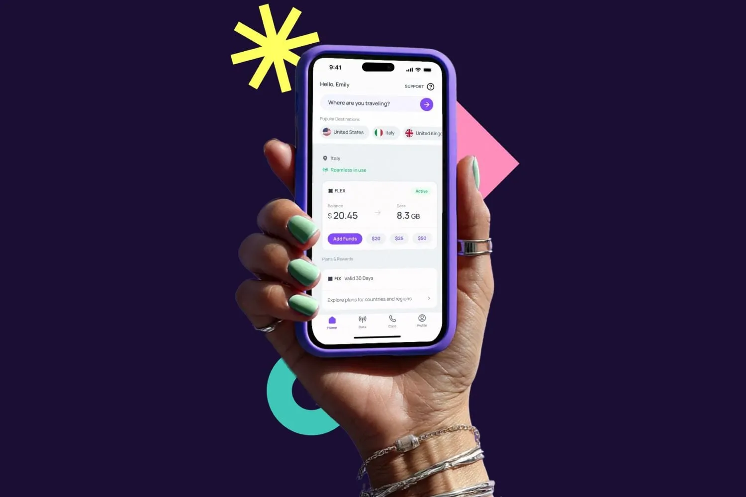 Roamless eSIM banner