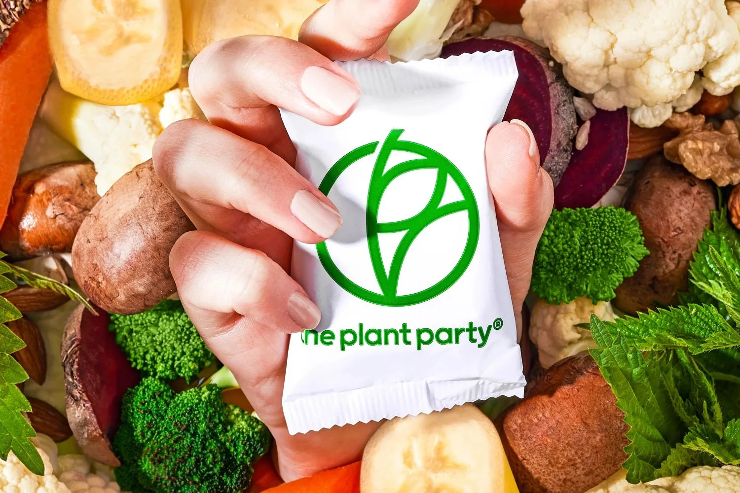 The plant party banner
