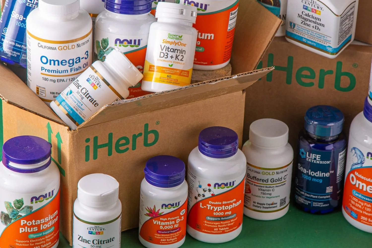 iHerb hero banner