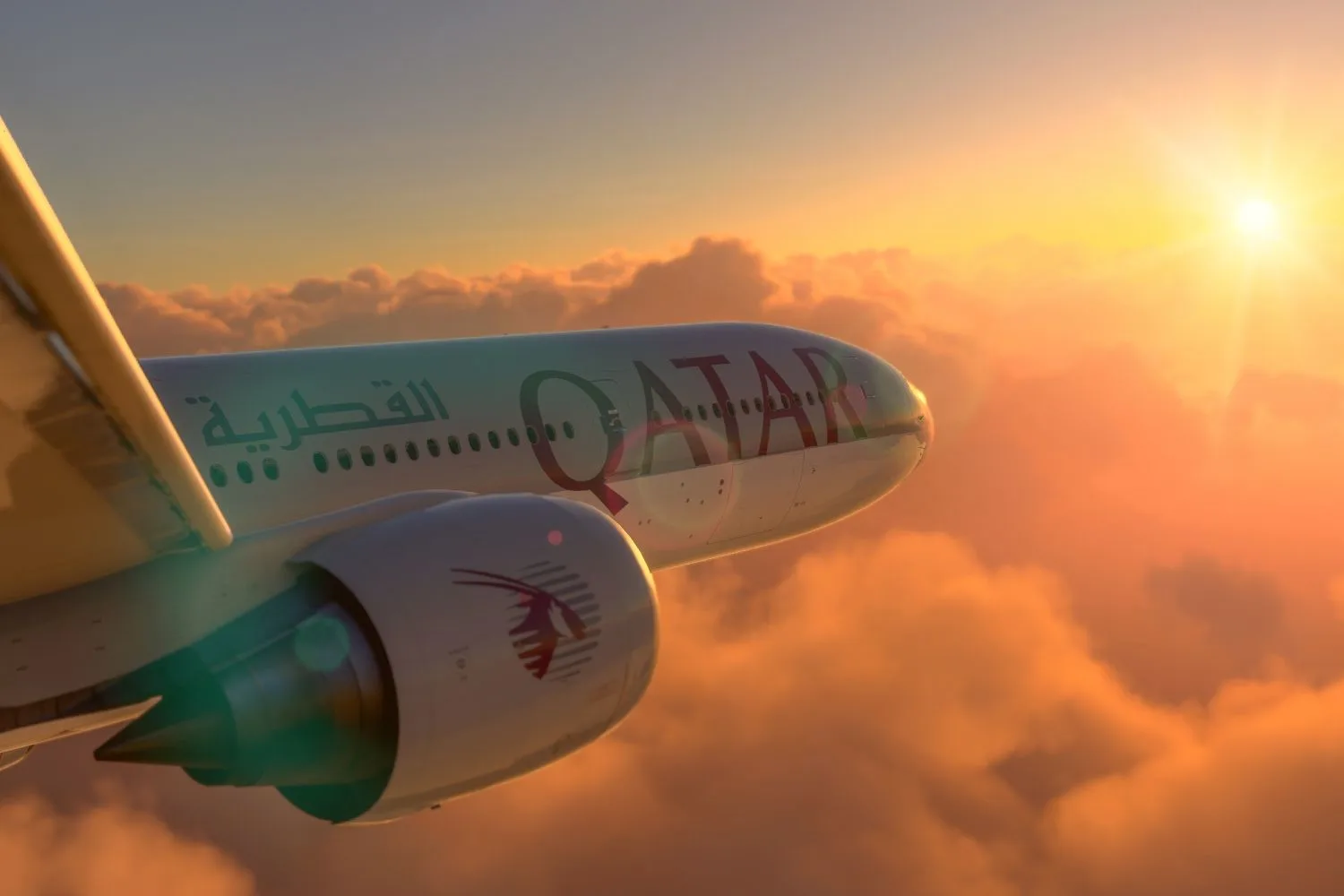 Qatar Airways hero banner