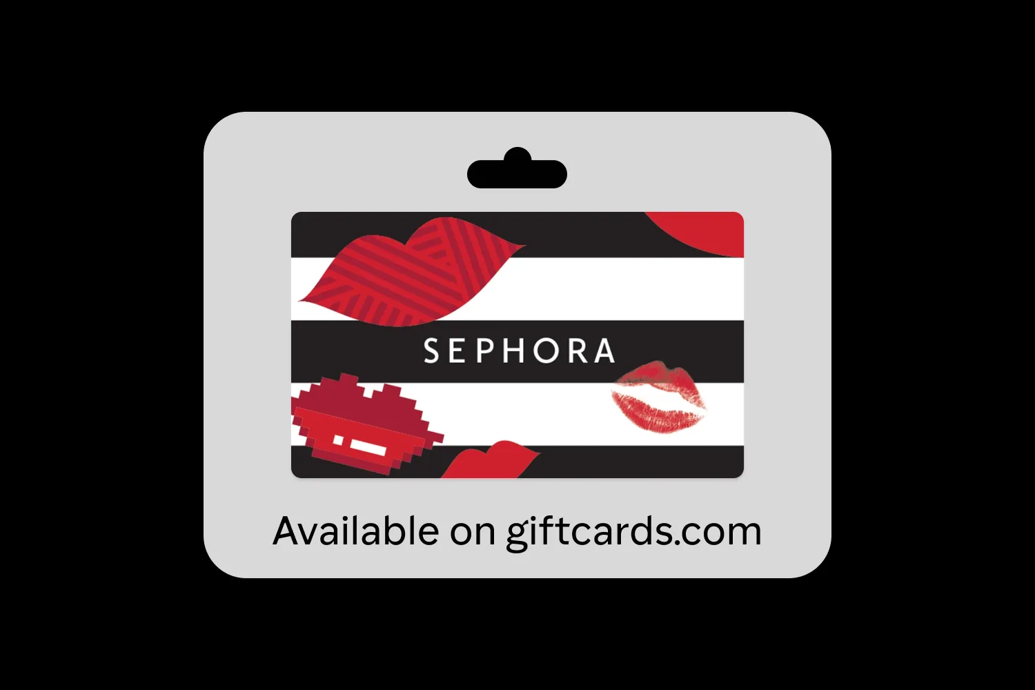 Sephora Gift Cards by giftcards.com hero banner