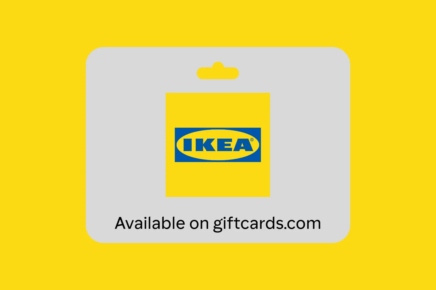 IKEA Gift Cards by giftcards.com hero banner