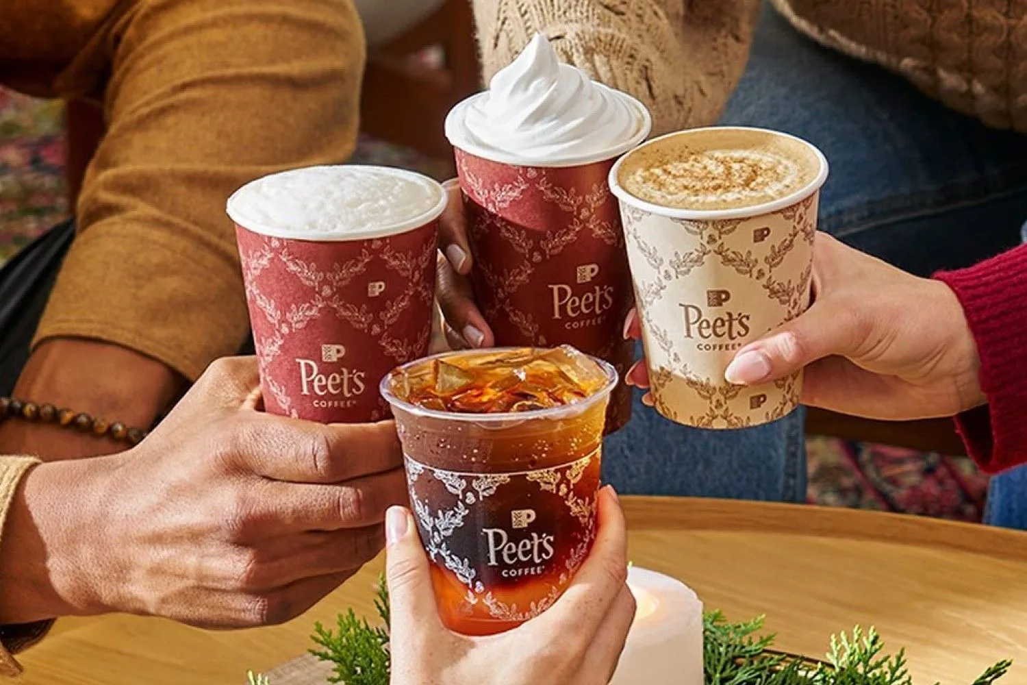Peet's Coffee hero banner