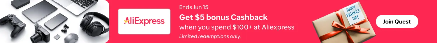ALIEXPRESS (1-15 JUNE)