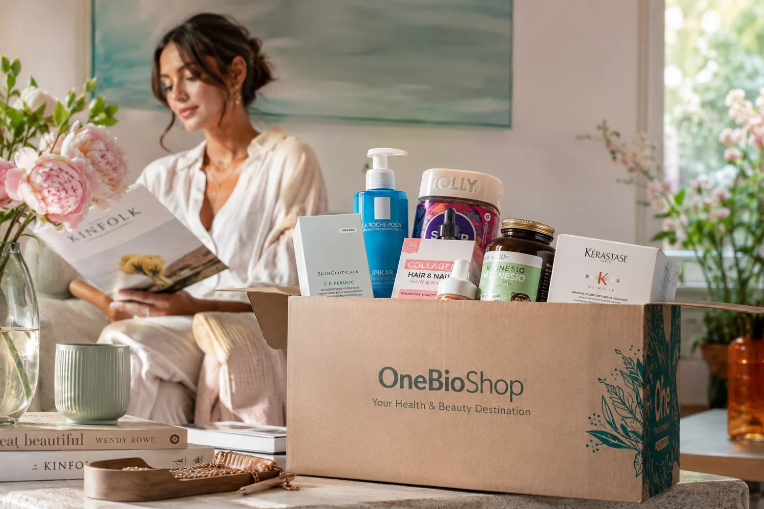OneBioShop hero banner