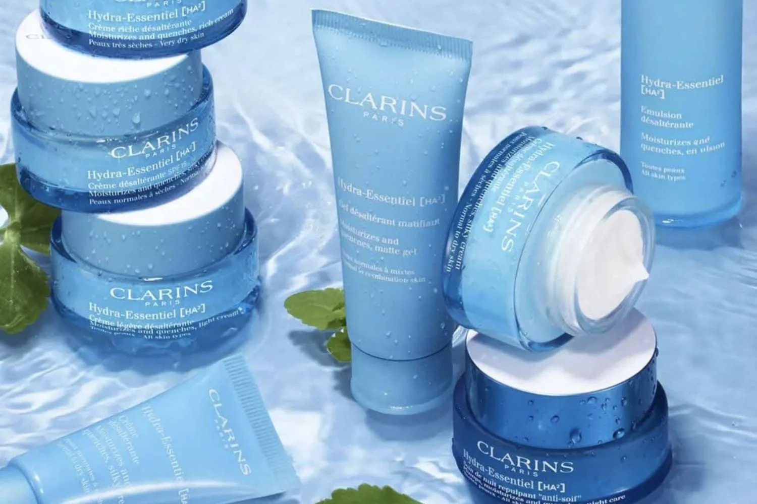 Clarins hero banner