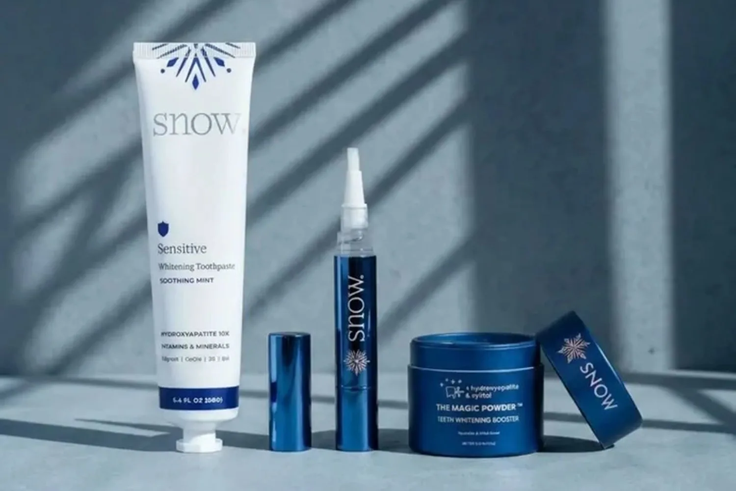 SNOW Oral Care hero banner