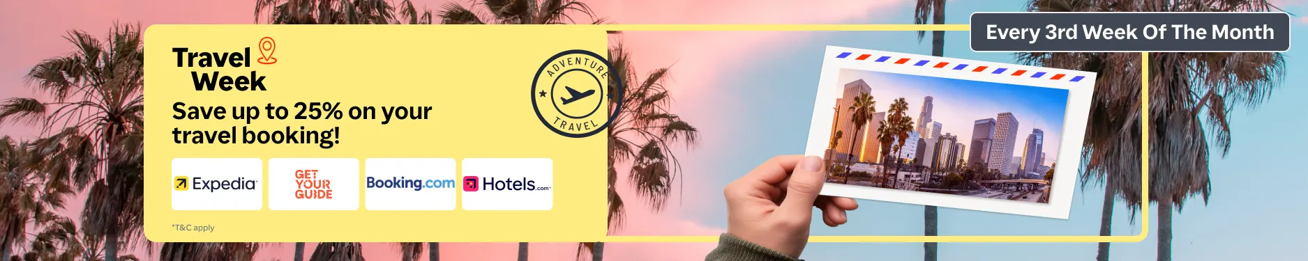 Monthly Travel Banner 