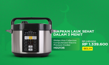 Promo Phillips Official Store - Diskon s/d 30% untuk Home Appliances