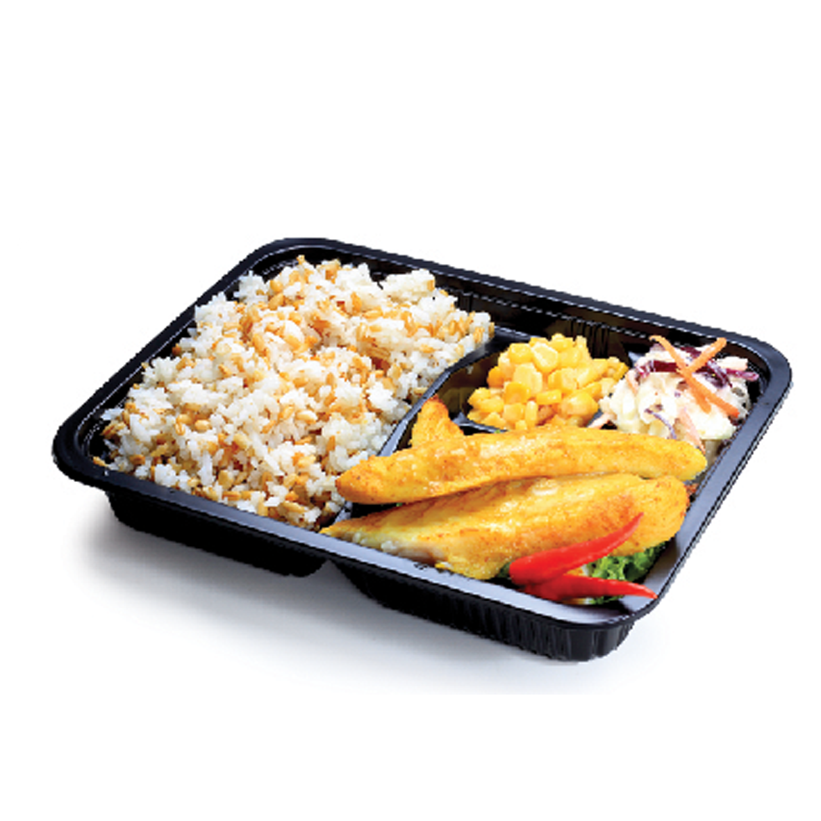 1 x Bento Set Meal + Cold Drink + Dessert