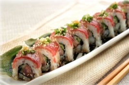 Special Tuna Roll in Goku Japanese Restaurant (Mohamed Sultan Road)