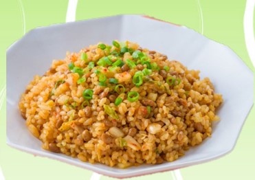 Natto Fried Rice in Goku Japanese Restaurant (Mohamed Sultan Road)