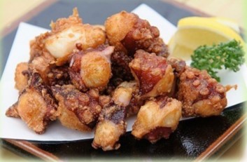 Deep Fried Octopus in Goku Japanese Restaurant (Mohamed Sultan Road)