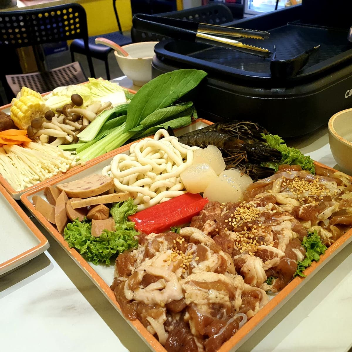 1 x Steamboat BBQ Set (2-pax) + 1 x Free Wagyu Beef Set at Bedok Bak Chor Mee - Get Deals, Cashback and Rewards with ShopBack GO