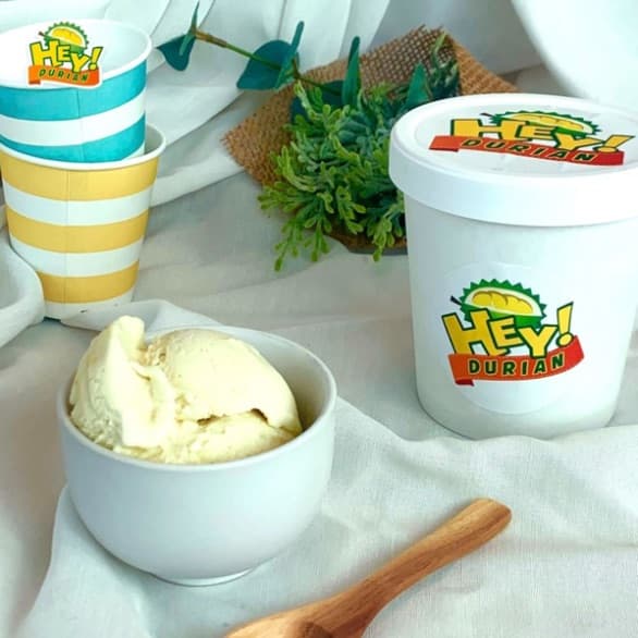 2 x D24 Durian Ice Cream Pints at Hey Durian - Get Deals, Cashback and Rewards with ShopBack GO