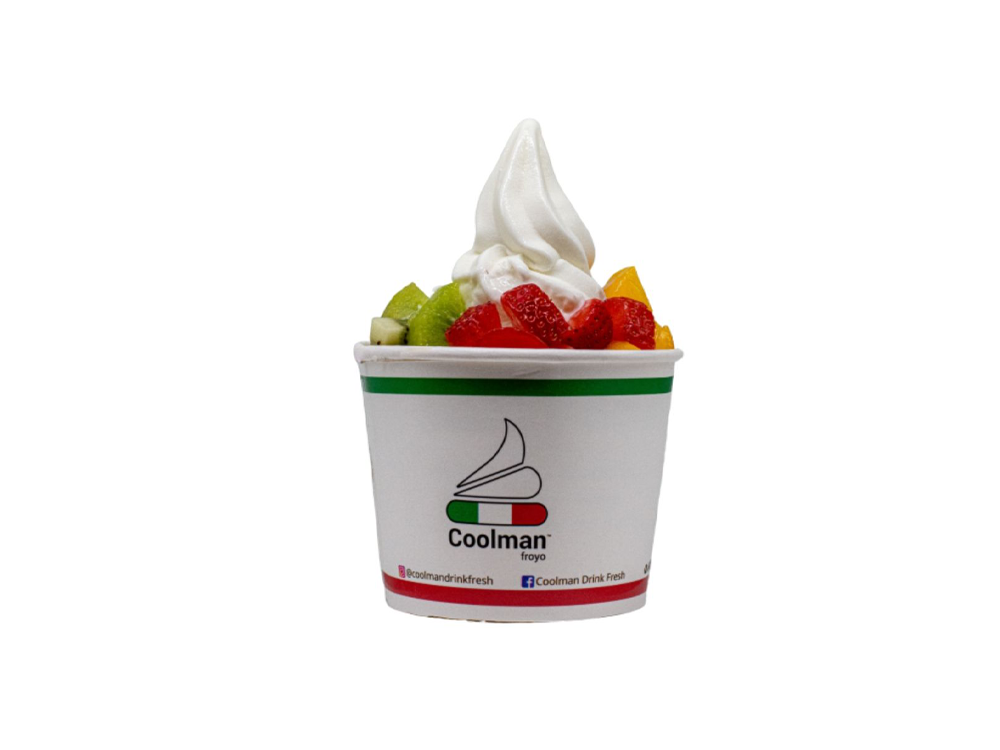 1-for-1 Classic Yogurt (3 Toppings + 1 Sauce) at CoolMan Froyo - Get Deals, Cashback and Rewards with ShopBack GO