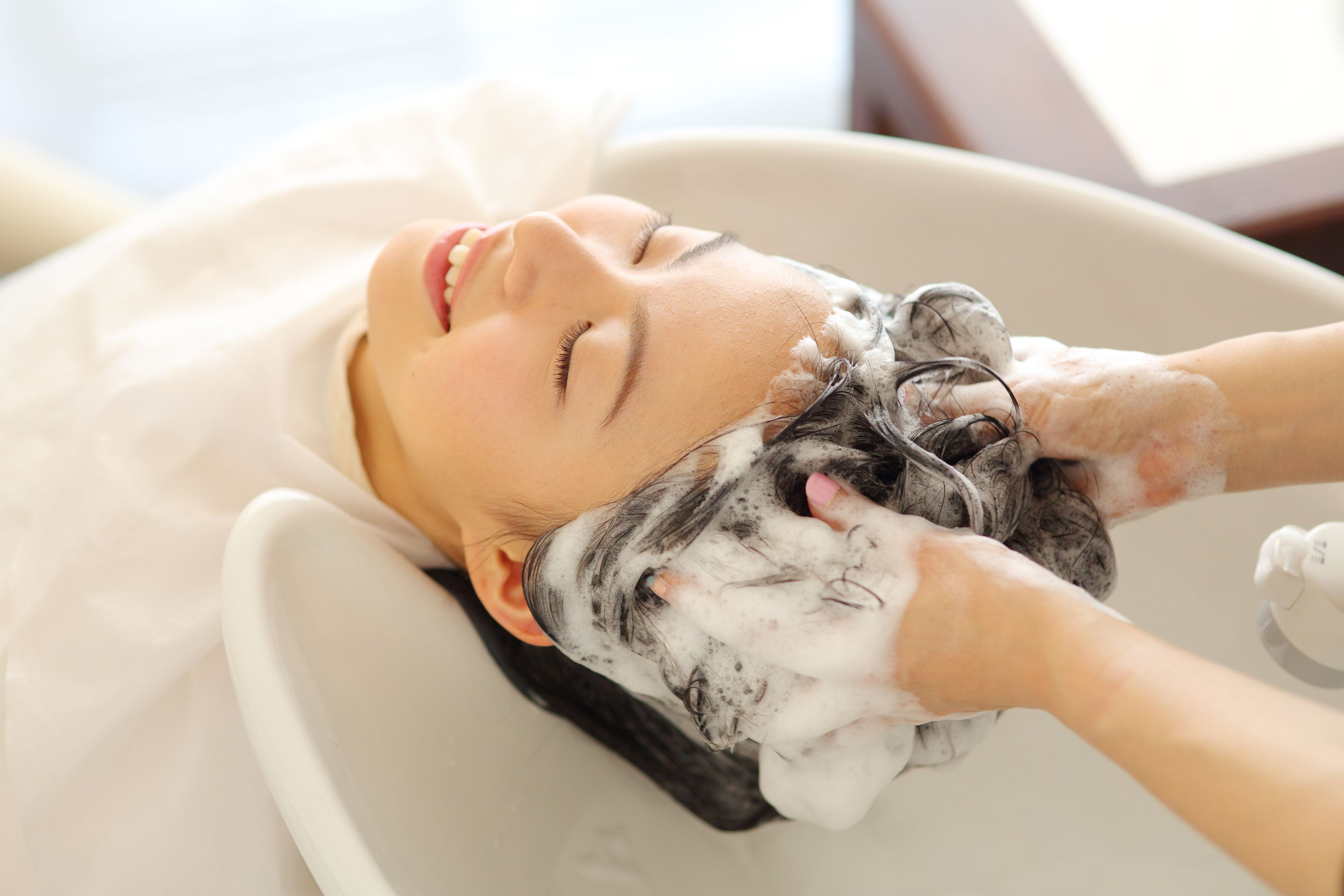 90 min Amos (Korean Brand) Scalp Treatment + Hair Treatment