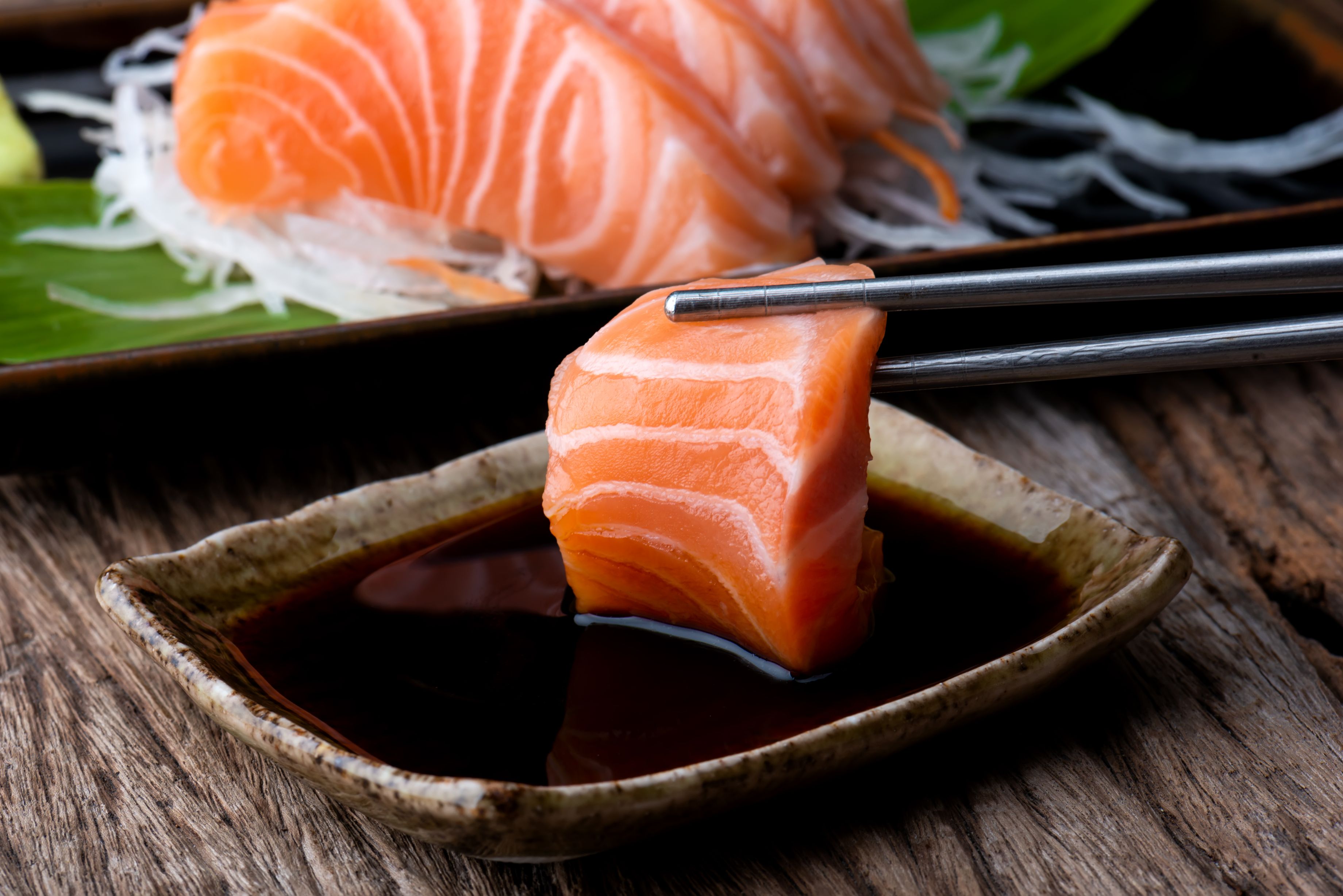1 x Salmon Sashimi - Premium Air-flown from Norway at One Sushi - Get Deals, Cashback and Rewards with ShopBack GO