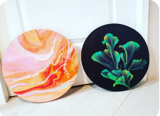 2 Hours Fluid Painting Workshop for 2 pax at Little Earth Education - Get Deals, Cashback and Rewards with ShopBack GO