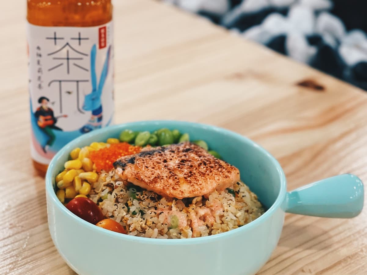 1 x Mentaiko Salmon Fried Rice with drink set at Bowl & Bowl - Get Deals, Cashback and Rewards with ShopBack GO