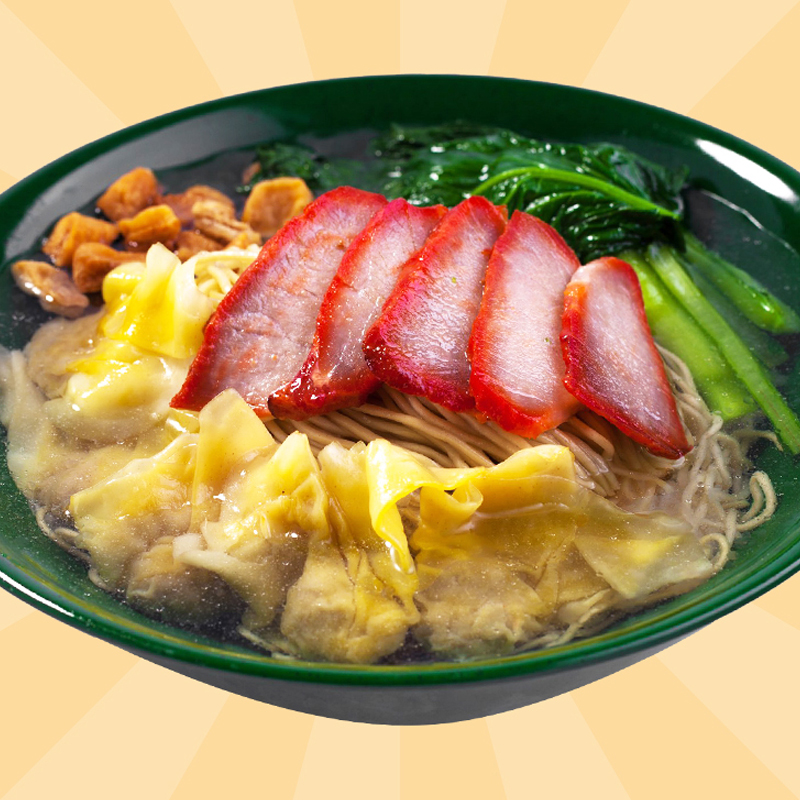 2 x Bowls of Wanton Mee