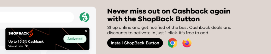 Enjoy Cashback with ShopBack