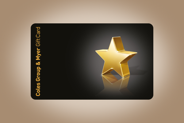 Coles Group & Myer $5 Gift Card