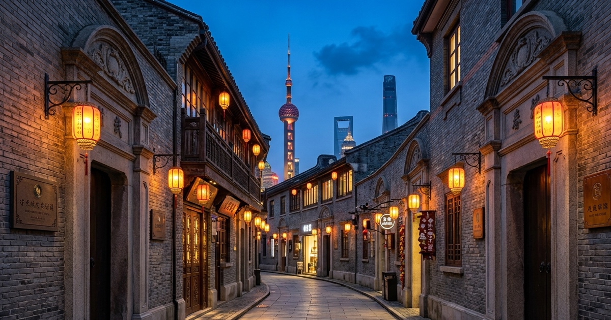 Xintiandi, Shanghai โ French Concession lanes and boutique hotels for Singapore travellers booking China accommodation