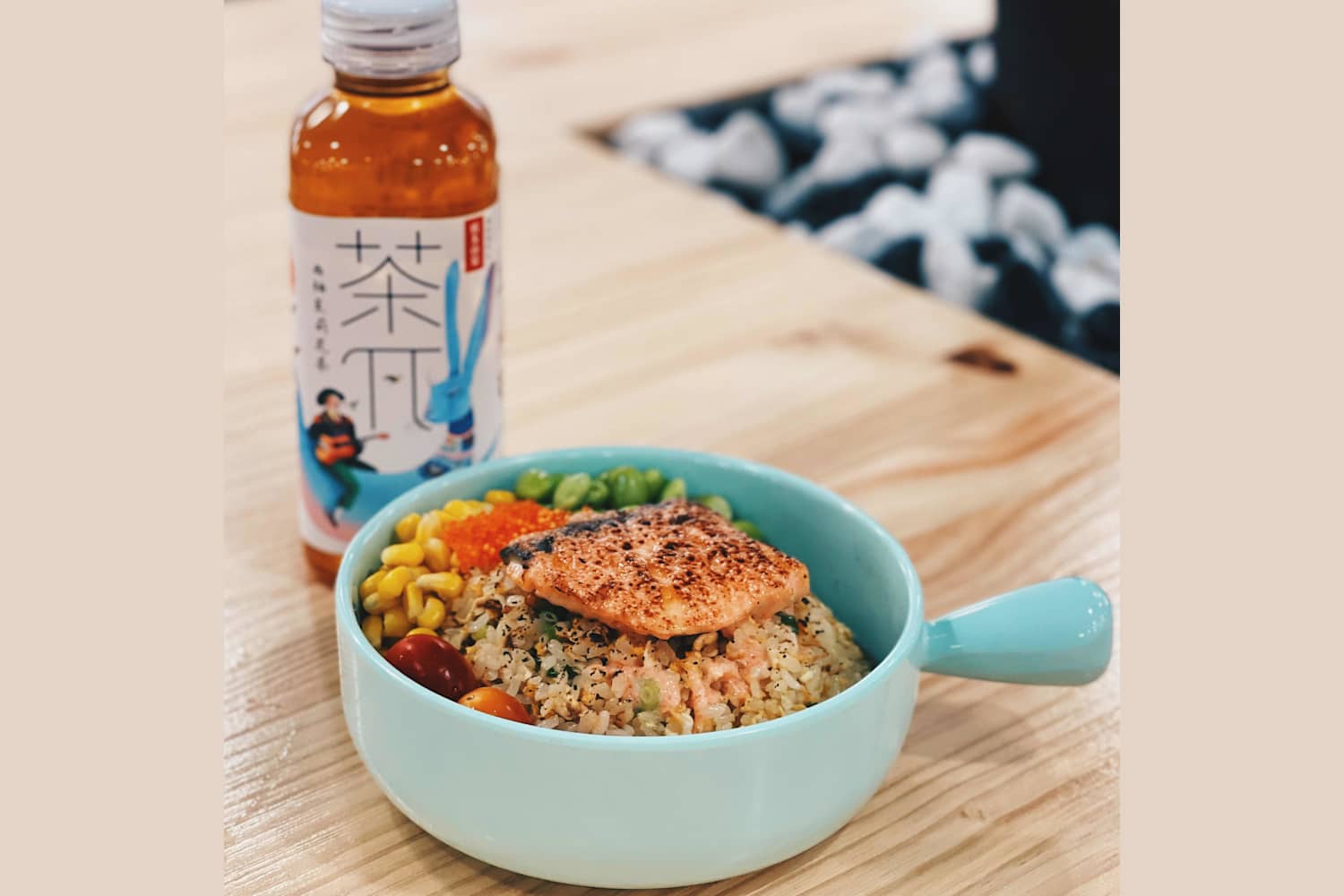 1 x Mentaiko Salmon Fried Rice + Drink Set [Exclusive Deal]
