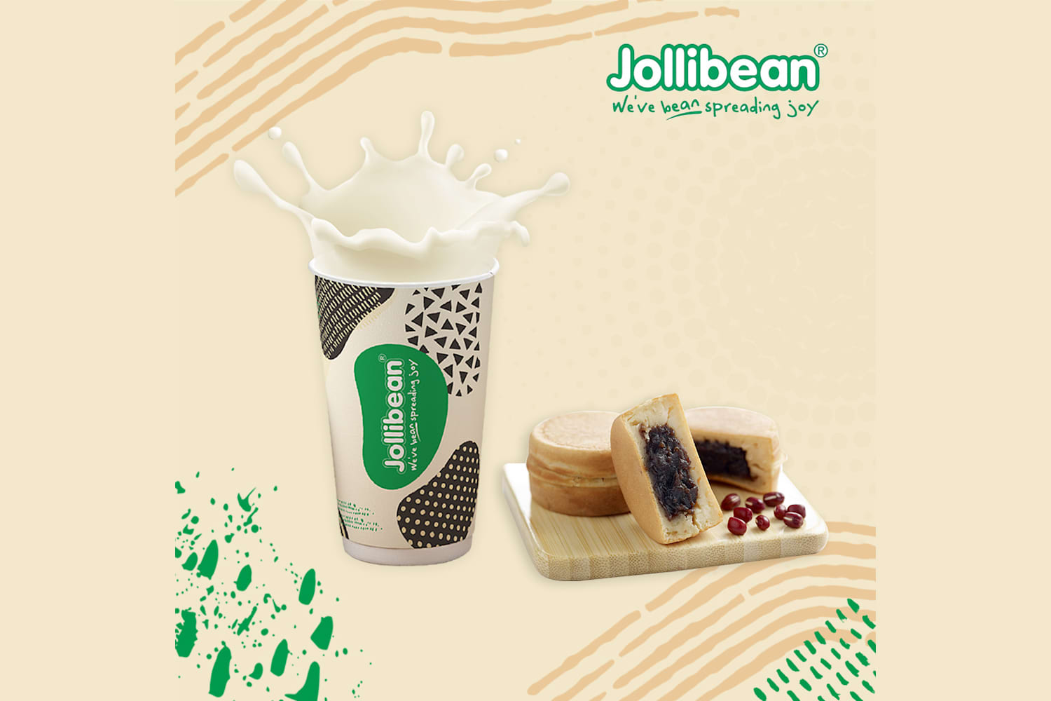 1 x Signature Soy Milk + Maru Pancake Set - exclusive deal at Jollibean - Get Deals, Cashback and Rewards with ShopBack GO
