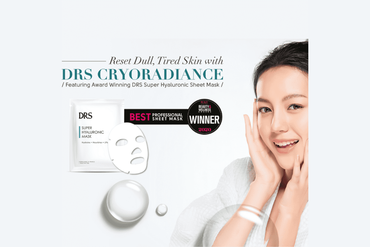 75-Min DRS CryoRadiance Facial at Fresver Beauty - Get Deals, Cashback and Rewards with ShopBack GO