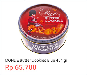 Harga Monde Butter Cookies Sep 2018 + CASHBACK - ShopBack