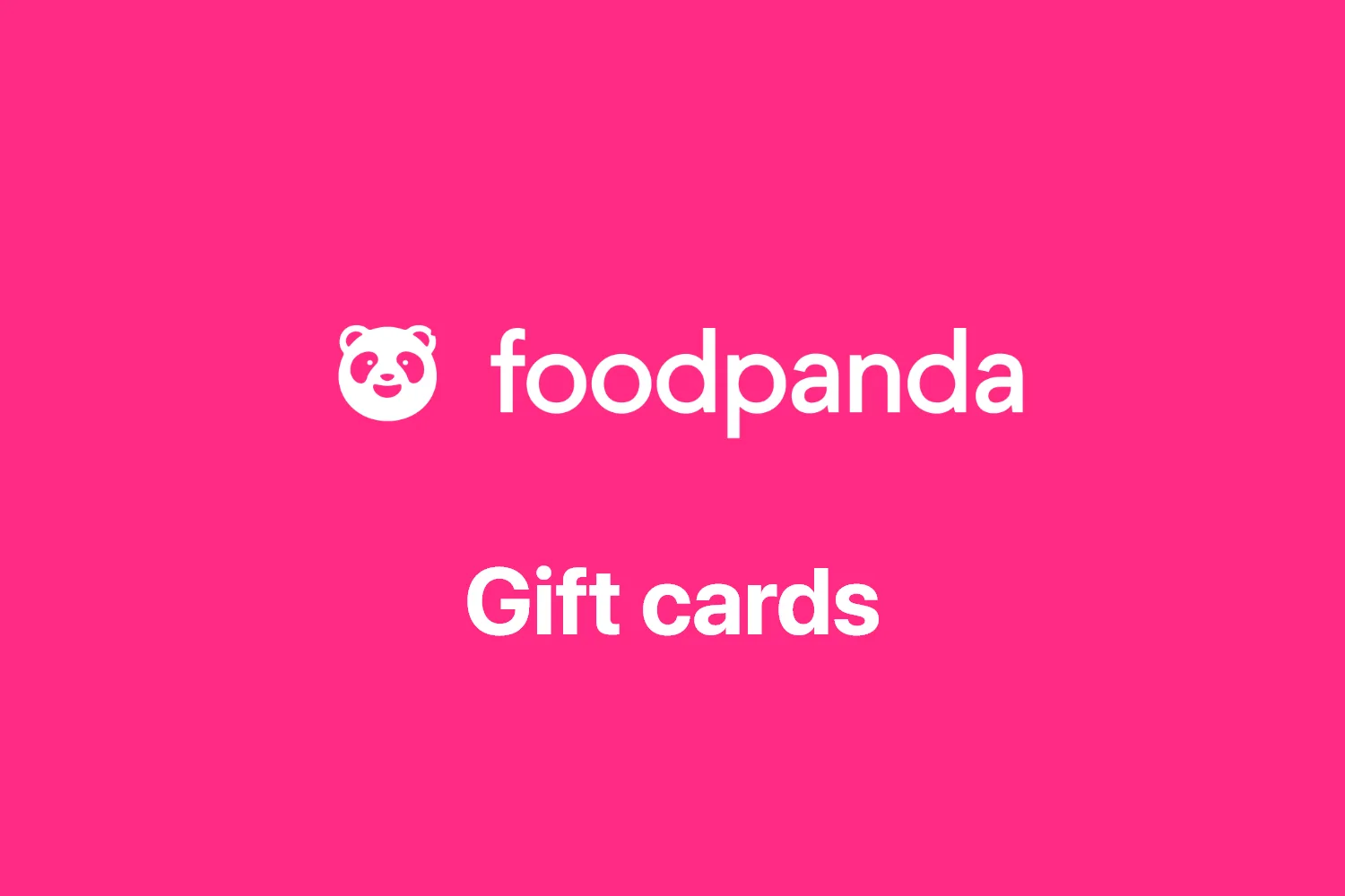 foodpanda Gift Card