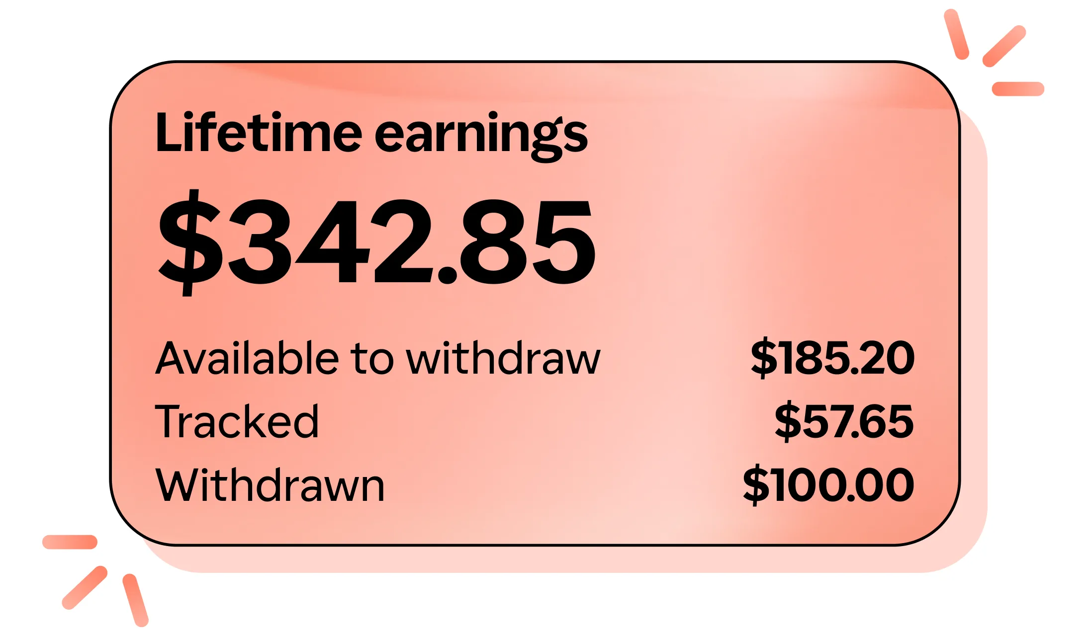 Step 3. Earn and Cash Out