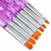 Oem 7pc Acrylic Nail Art Design Builder Painting Brush Pen