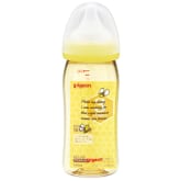 Pigeon 00325 PPSU (Polyphenylsulfone) WideNeck Nursing Bottle 240ml - Honey Bee